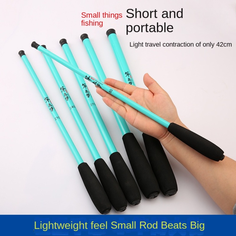 Fishing Equipment Online - 1.8-3.6m Telescopische Hengel Glasvezel Hengel Casting