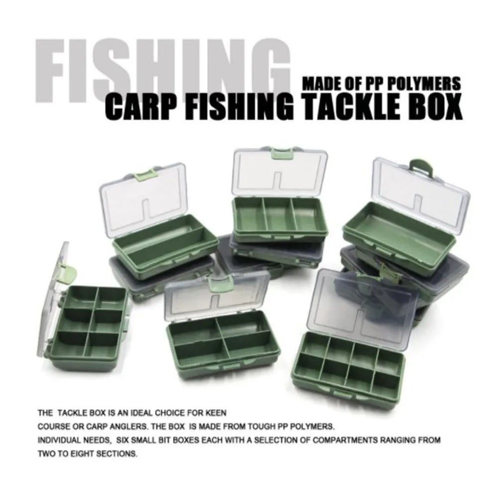 Fishing Equipment Storage - 4/8 vakjes aparte opbergdoos, visuitrustingsdoos, aasdoos,