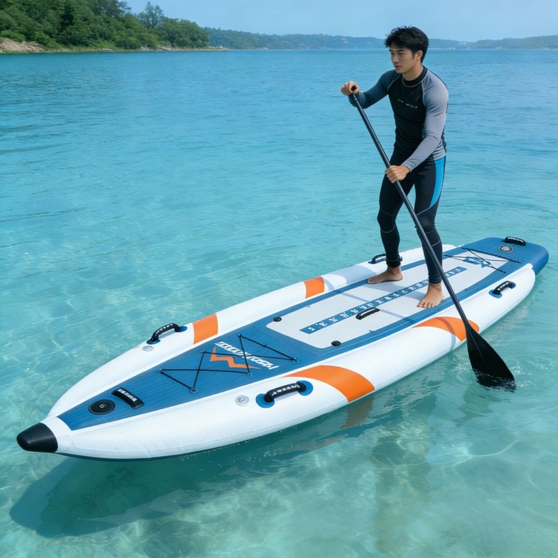 Fishing Equipment Usa - Opblaasbaar race- en visserij SUP-board, watersportuitrusting,