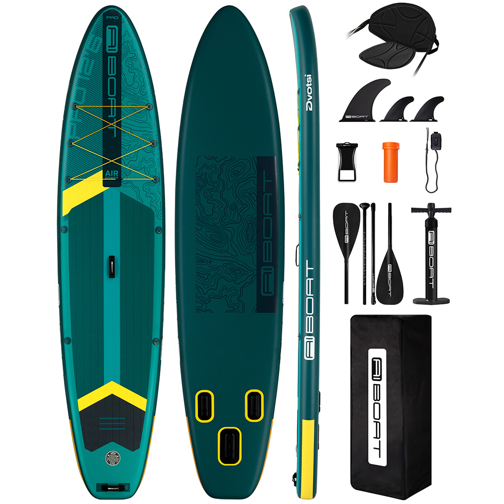 Fishing Equipment Stores - AIBOAT Green Pro SUP Waterdichte Opblaasbare