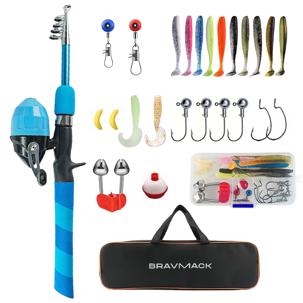 Fishing Equipment Online - 1,5 m kindervisset Telescopische hengel en