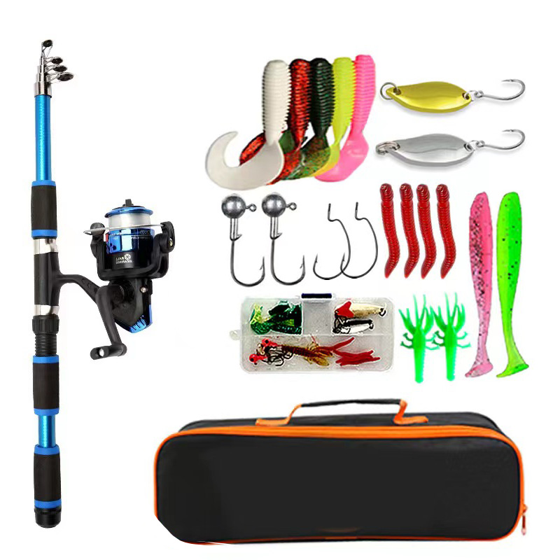 Fishing Equipment Online - Hengelset Volledige sets met telescopische hengel