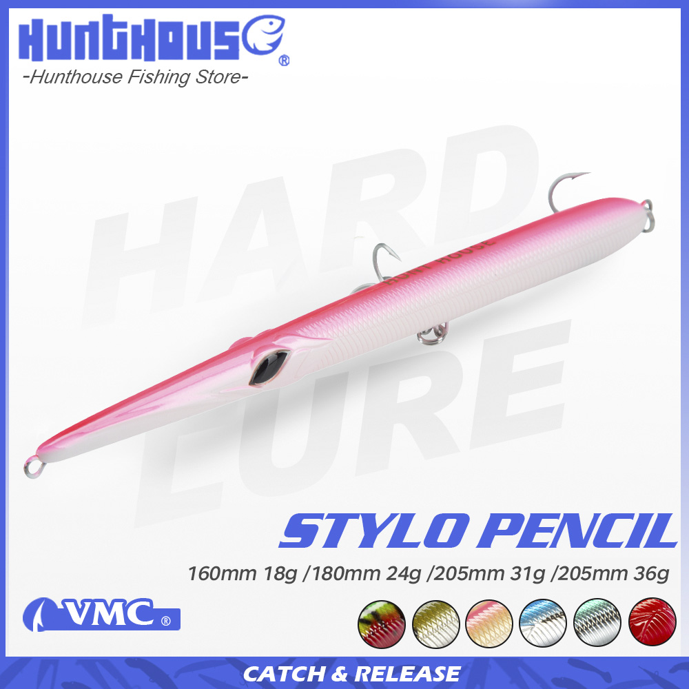 Fishing Equipment Deals - Hunthouse Stylo 160/180/205mm 18/24/31/36g Spinning Leurre