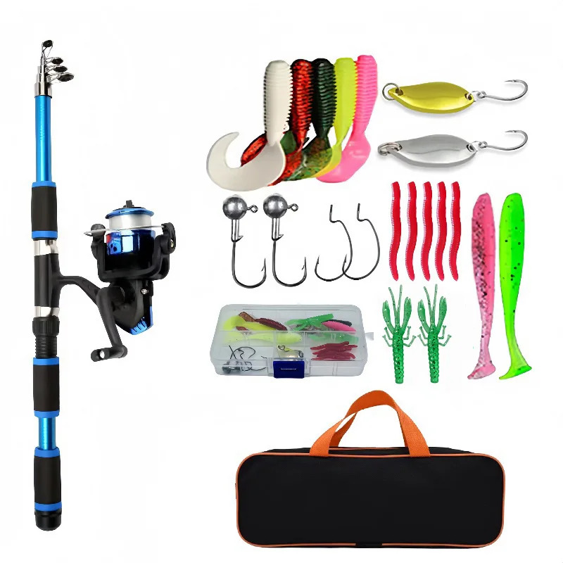 Fishing Equipment Online - Hengelset Volledige sets met telescopische hengel
