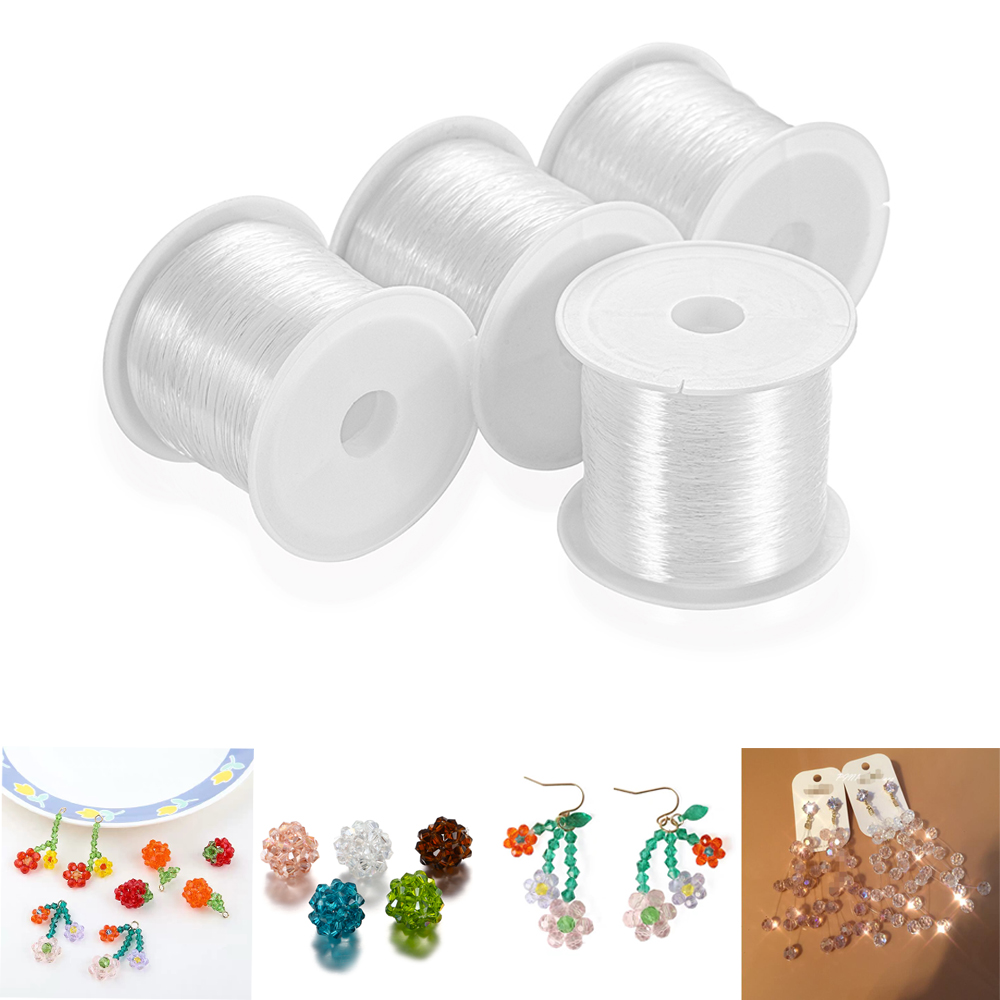 Fishing Equipment Deals - 1PC 0.2-1mm Vislijn voor Kralen Draad