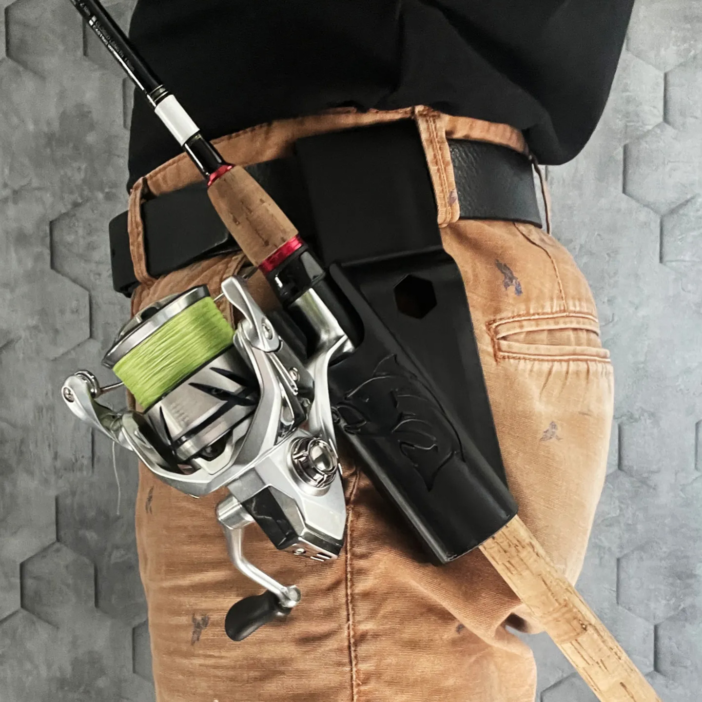 Draagbare hengelhouder, riem,  - Fishing Equipment Stores recensie en prijs