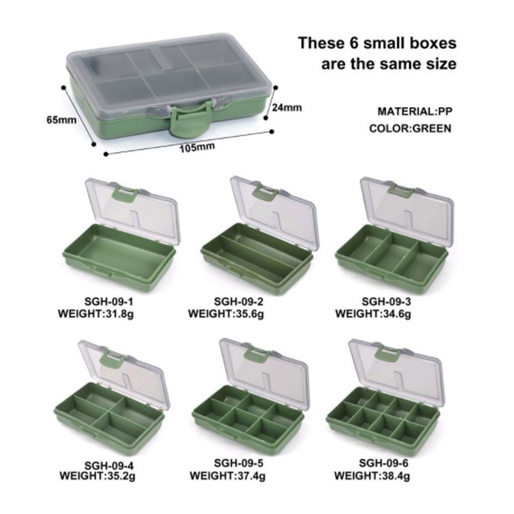 4/8 vakjes aparte opbergdoos,  - Fishing Equipment Storage recensie en prijs