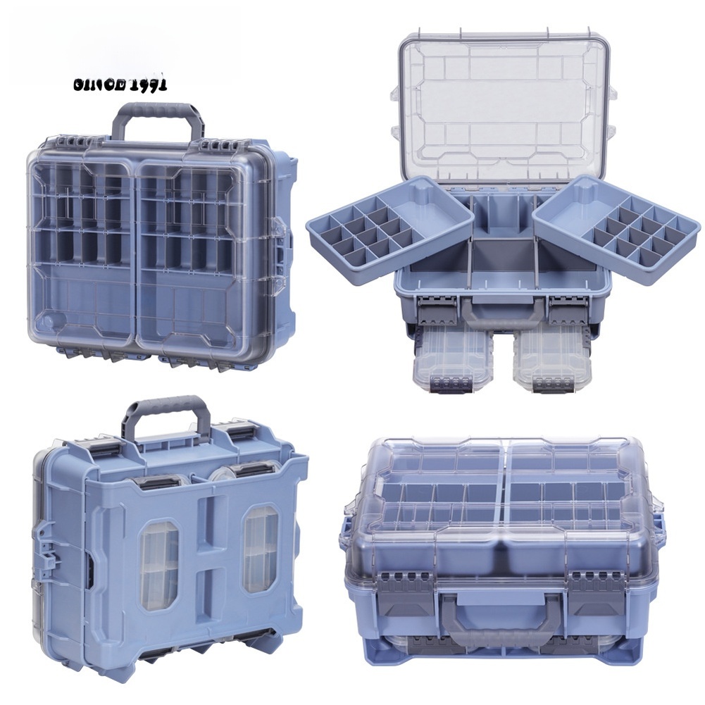 1pc waterdichte dubbellaagse d - Fishing Equipment Storage recensie en prijs