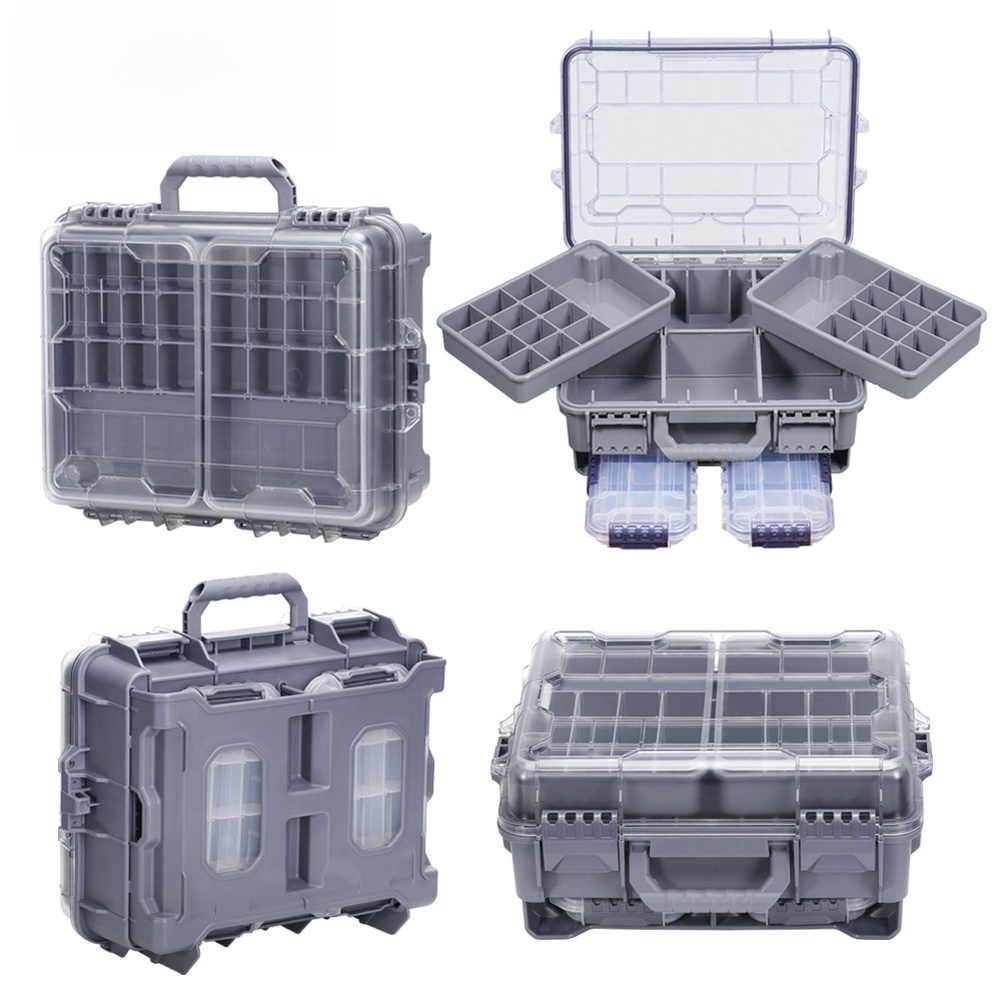 1pc waterdichte dubbellaagse d - Fishing Equipment Storage recensie en prijs