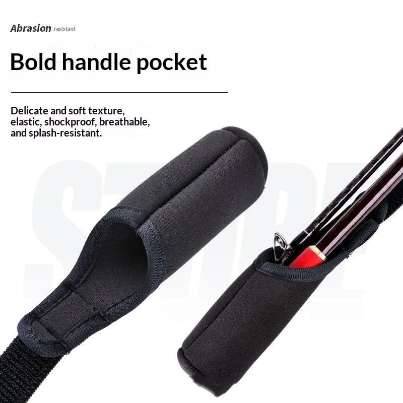 Verstelbare hengelriem met kap - Fishing Rod Glove recensie en prijs