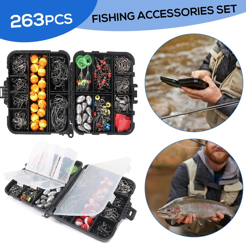 263 stks Outdoor Vissen Access - Fishing Equipment Storage recensie en prijs