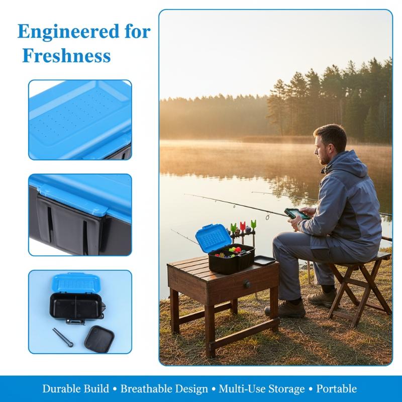Draagbare vislokdoos, levende  - Fishing Equipment Storage recensie en prijs