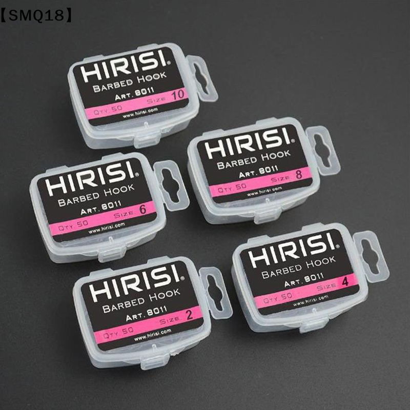 Hirisi 50 stuks haken in doos  - Fishing Equipment Storage recensie en prijs