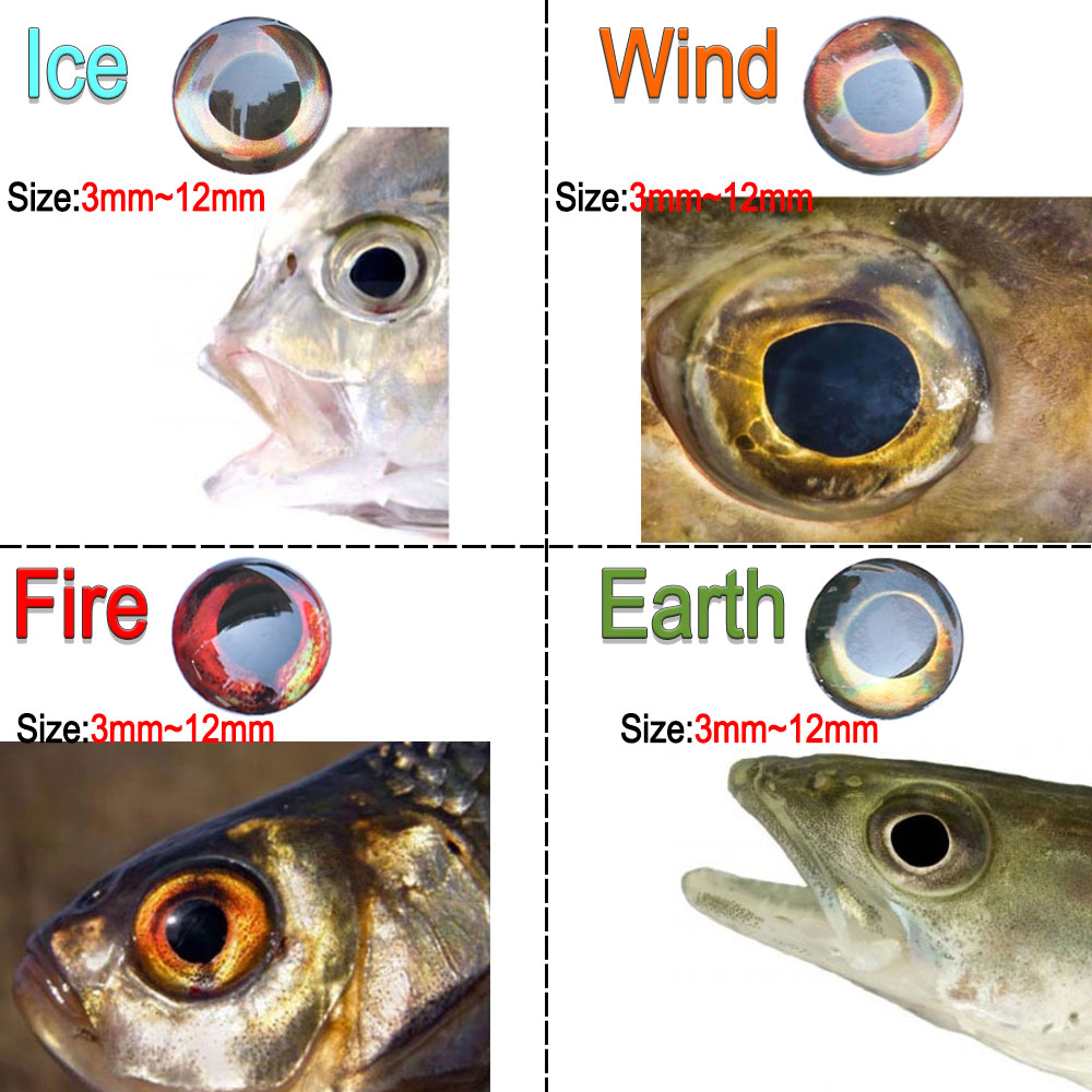 ICERIO 100PCS Holografische 3D - Fishing Equipment Deals recensie en prijs