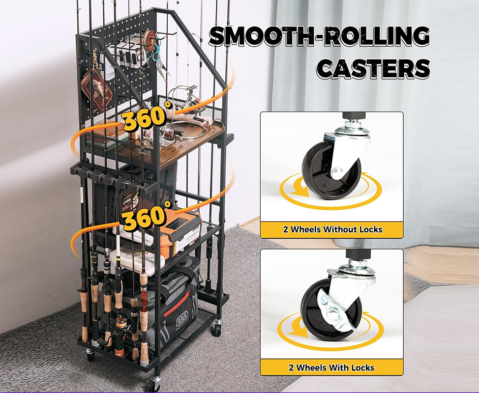 Multifunctionele hengelhouders - Fishing Equipment Storage recensie en prijs