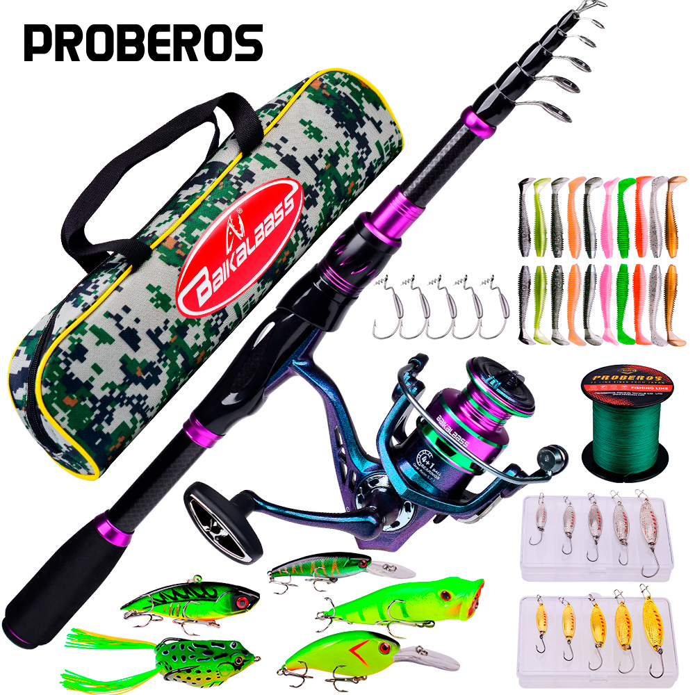 PROBEROS 2.1m Baitcasting/Spin - Fishing Equipment Online recensie en prijs