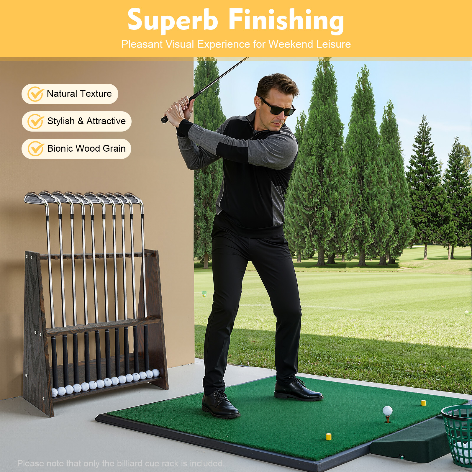 Poolkeu-rek, biljartkeu-houder - Fishing Equipment Storage recensie en prijs