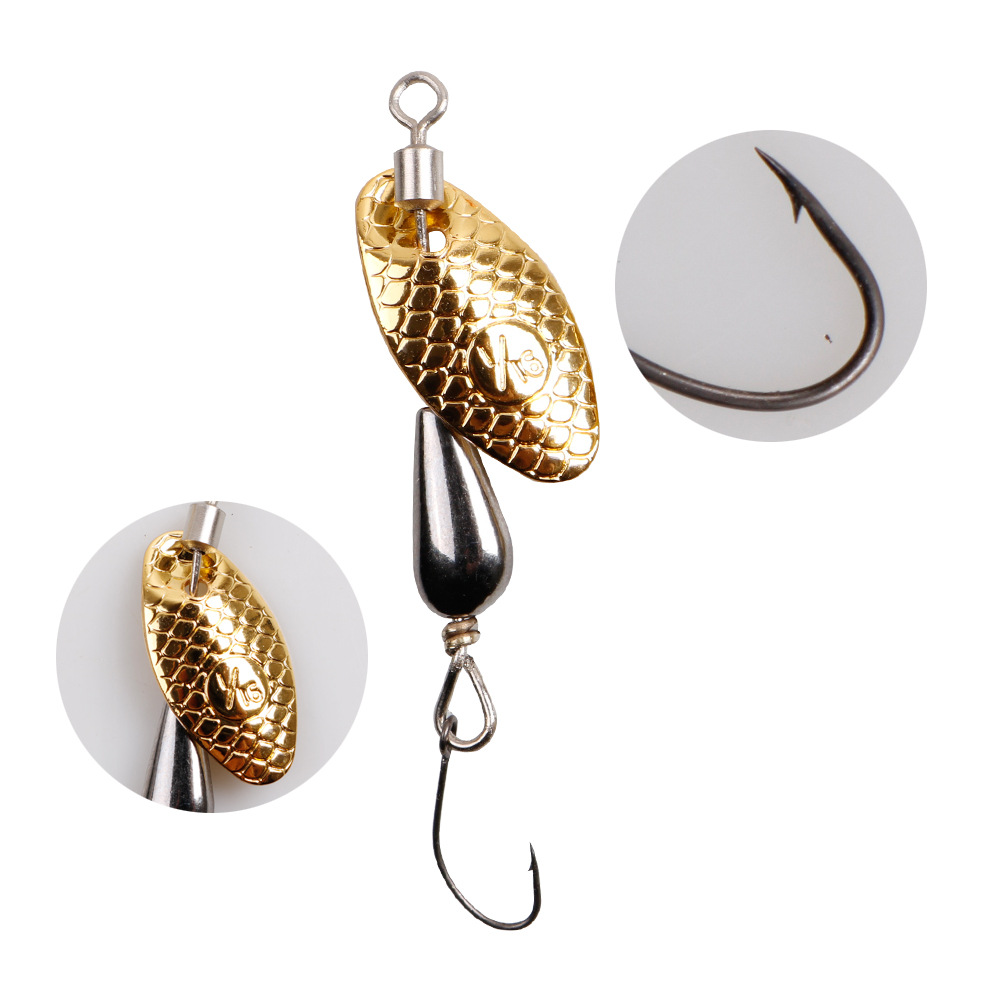 2 Stuks Spinner Lepel Metalen  - Fishing Equipment Deals recensie en prijs