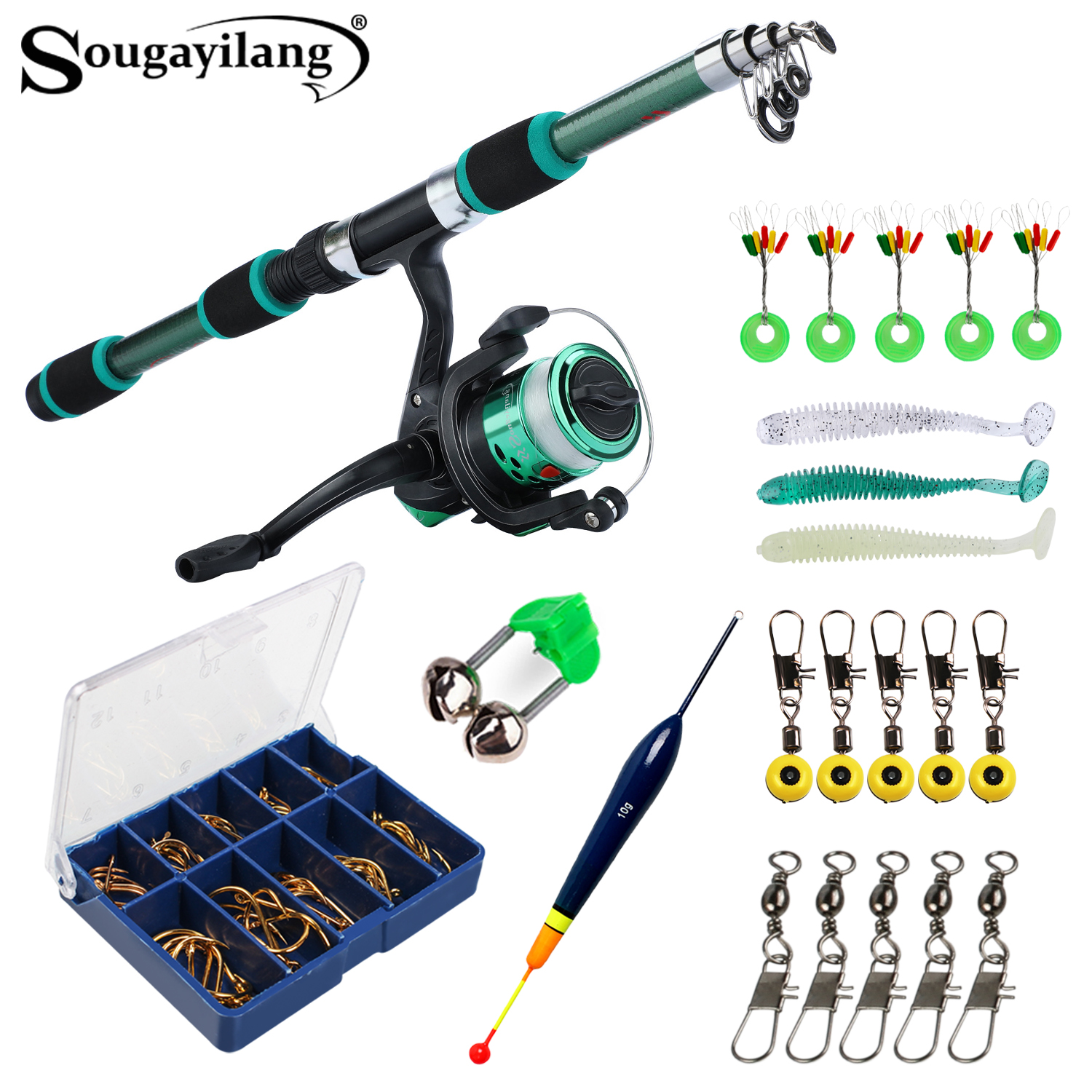 Sougayilang telescopische heng - Fishing Equipment Online recensie en prijs