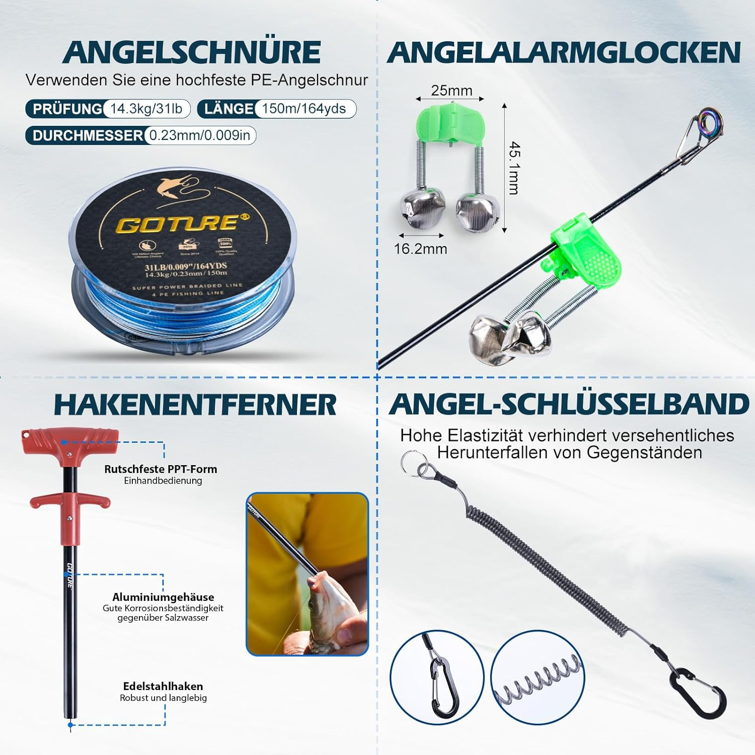 Goture Carbon Visset met Henge - Fishing Equipment Online recensie en prijs