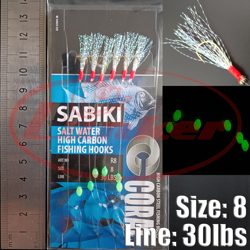 Lunker sabiki rig haken lichtg - Fishing Equipment Deals recensie en prijs