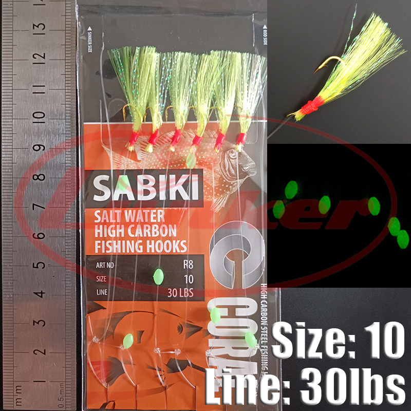 Lunker sabiki rig haken lichtg - Fishing Equipment Deals recensie en prijs
