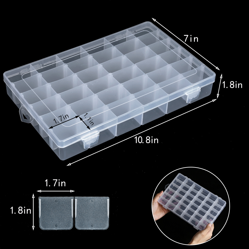 36-roosters Plastic Organizer  - Fishing Equipment Storage recensie en prijs