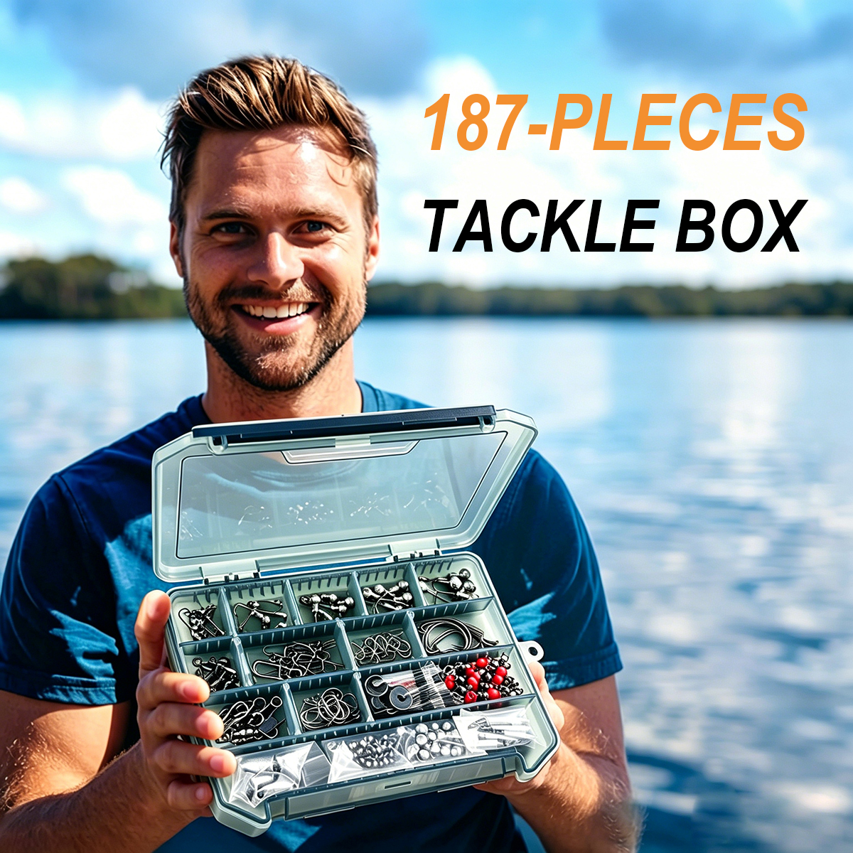 187-delige visaccessoireset Ge - Fishing Equipment Storage recensie en prijs