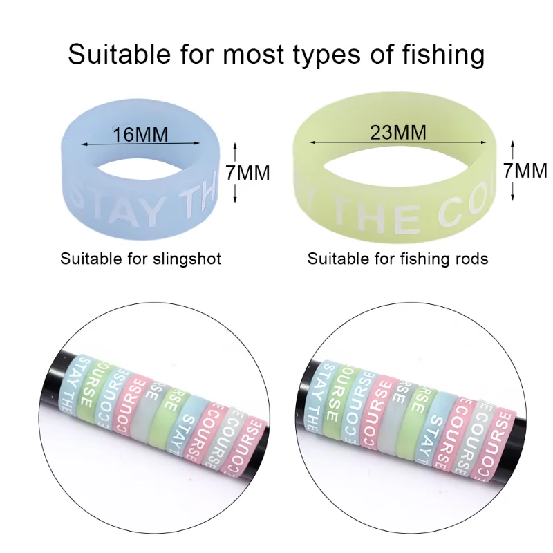 20 STKS Anti Slip Siliconen Mu - Fishing Rod Glove recensie en prijs